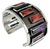 Brazalete Grueso De Plata Con Circonias Finas Para Hombre