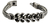 Pulsera Tejida Con Anclas De Plata Ley 925