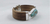 Imagen de Pulsera De Madera Con Turquesa Montada En Plata .925
