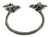 Brazalete De Dragones De Plata Ley 925 Para Hombre