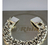 Pulsera Tejido Cubano Con Calaveras De Plata Ley 925 - ARTESANOSMEX