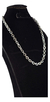 Cadena De Eslabones Gruesa De Plata Ley .925 Para Hombre