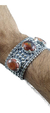 Brazalete De Plata 925 Con 3 Opalos Para Caballero - ARTESANOSMEX