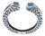 Brazalete De Grecas De Plata Ley 925 Con Jade
