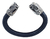 Brazalete De Piel Tejida Con Serpientes De Plata 925 - buy online