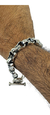 Pulsera De Herraduras De Plata Ley 925 Para Hombre