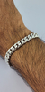 Imagen de Pulsera Tejido Cubano De Plata Ley .925