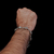 Pulsera De Calaveras De Plata Ley 925 Con Broche T Adornado - ARTESANOSMEX