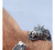 Brazalete De Piel Con Cabezas De Quetzalcoatl De Plata on internet