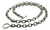 Cadena De Eslabones De Plata Ley 925 Con Broche Tipo T - online store