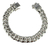 Pulsera Tejido Cubano Gruesa De Plata Ley 925 Para Hombre - ARTESANOSMEX