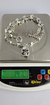 Cadena De Calaveras De Plata 925 Con Dije - online store