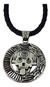 Dije De Disco De La Muerte De Teotihuacán De Plata 925 - online store