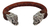 Brazalete De Piel Con Guerreros Jaguar Calavera De Plata