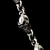 Cadena De Calaveras De Plata Ley 925 Con Broche T P Hombre
