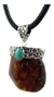 Dije De Piedra Natural De Chiapas Montado En Plata .925 - buy online