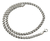 Image of Cadena Tejido Chino De Plata 925 Para Caballero