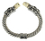 Brazalete De Plata 925 Con Jaguares Tallados A Mano - ARTESANOSMEX
