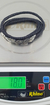 Pulsera De Piel Tejida Con Pluma De Plata .925 - comprar en línea