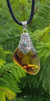 Dije De Piedra Natural De Chiapas Montado En Plata Con Jade - online store