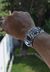 Brazalete Grueso De Plata Ley .925 Adornado Con Lapislazuli
