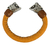 Brazalete De Piel Fina Con Guerreros Jaguar De Plata 925 - ARTESANOSMEX