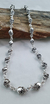 Cadena De Calaveras De Plata Ley .925 Para Caballero - online store