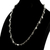 Image of Cadena De Calaveras De Plata Ley 925 Con Broche T P Hombre