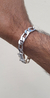 Pulsera Uno Por Uno De Plata Ley .925 Para Caballero - ARTESANOSMEX