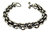 Pulsera De Argollas Gruesa De Plata Ley .925 - buy online