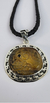 Dije De Calavera De Ambr De Chiapas Montado En Plata - ARTESANOSMEX