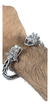 Brazalete De Quetzalcoatl De Plata Ley .925 Para Hombre