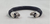 Brazalete De Piel Fina Con Calaveras De Plata Ley .925 - online store