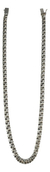 Image of Cadena Gruesa Tejido Chino De Plata Ley .925 Para Hombre