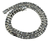 Image of Cadena Tejido Cubano Planchada De Plata Ley 925