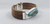 Pulsera De Madera Con Turquesa Montada En Plata .925 - ARTESANOSMEX