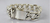 Pulsera Gruesa Tejido Cubano De Plata Ley 925 - buy online