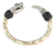 Brazalete De Piel Fina Con Víbora De Plata Ley 925 - tienda en línea