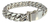 Image of Pulsera Tejido Cubano Gruesa De Plata Ley .925 Para Hombre