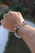Brazalete De Grecas De Plata Ley .950 Con Piedras Naturales - buy online