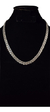Cadena Tejido Cubano De Plata 925 Para Hombre