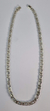 Cadena Uno Por Uno De Plata Ley .925 - online store