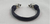 Brazalete De Piel Fina Con Calaveras De Plata Ley .925 on internet