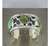 Brazalete De Plata Con Grecas Y Turquesas Verde Naturales - ARTESANOSMEX