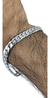 Pulsera Tejido Cubano De Plata Ley 925 Para Hombre - ARTESANOSMEX