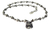 Cadena De Calaveras De Plata Ley 925 Con Dije De Calavera - ARTESANOSMEX