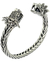 Brazalete De Quetzalcóatl De Plata 925 Para Hombre - online store