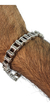 Pulsera Biker De Plata 925 Para Caballero