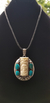 Dije Navajo De Plata Con Guerrero Tallado Y Turquesas - online store