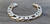 Pulsera Gruesa De Plata De Eslabones Tres Por Uno - buy online